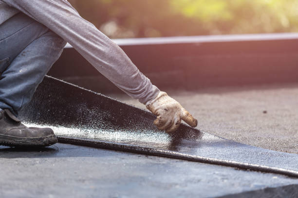 Professional Basement Waterproofing technician working in Hammond, IN